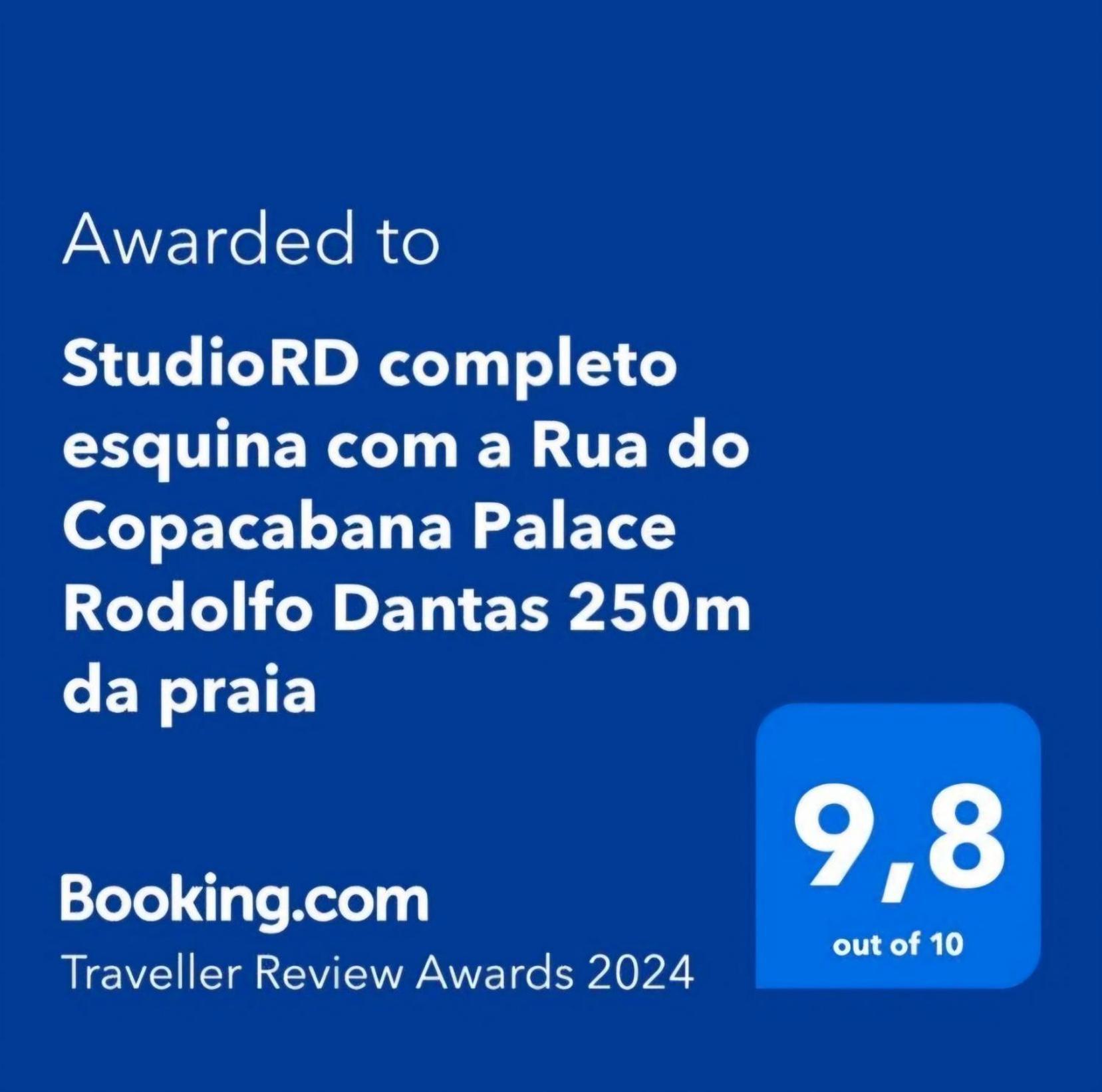 Studiord Copacabana 250M Da Praia Esquina Com A Rua Do Copacabana Palace Rodolfo Dantas ريو دي جانيرو المظهر الخارجي الصورة